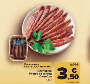 Carrefour Achodina Filetes De Sardina Carrefour oferta
