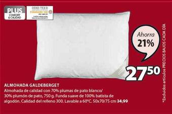 JYSK Almohada Galdeberget oferta