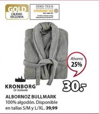 JYSK Kronborg Albornoz Bullmark oferta