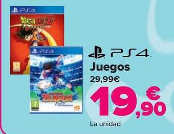 Carrefour Ps4 Juegos oferta