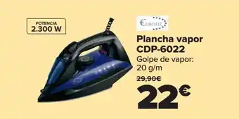 Carrefour Plancha Vapor Cdp-6022 oferta