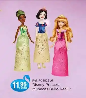 Juguetilandia Disney Princess Muñecas Brillo Real B oferta