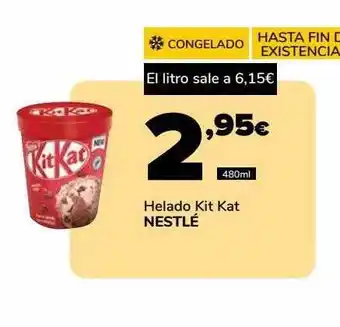 Supeco Helado Kit Kat Nestlé oferta