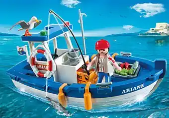 Playmobil 5131 barco de pesca oferta