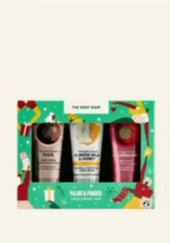 The Body Shop Trío de cremas de manos calmante oferta