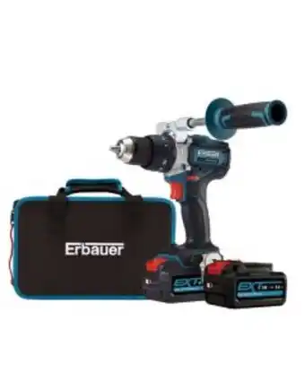 Brico Depôt Taladro percutor 18 v con batería erbauer oferta