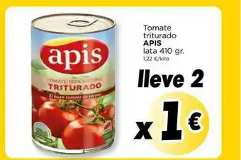 Supermercados Piedra Apis Tomate Triturado 410gr oferta