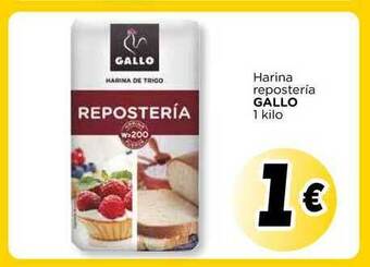 Supermercados Piedra Harina Repostería Gallo 1 kilo oferta