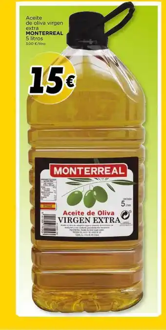 Supermercados Piedra Monterreal Aceite De Oliva Virgen Extra 5 litros oferta