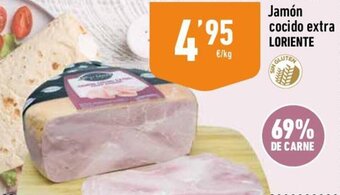 Supermercados Deza Loriente Jamón cocido extra oferta