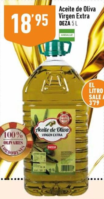 Supermercados Deza Deza Aceite de Oliva Virgen Extra 5 L oferta