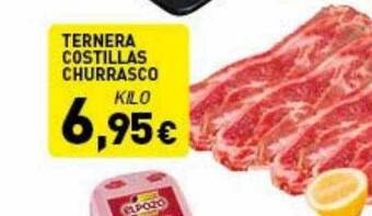 Hiperber Ternera Costillas Churrasco oferta