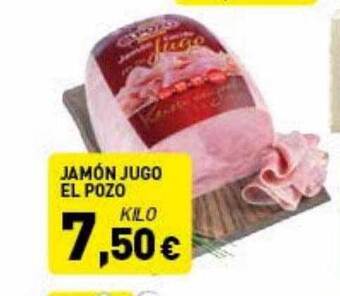 Hiperber Jamón Jugo El Pozo oferta