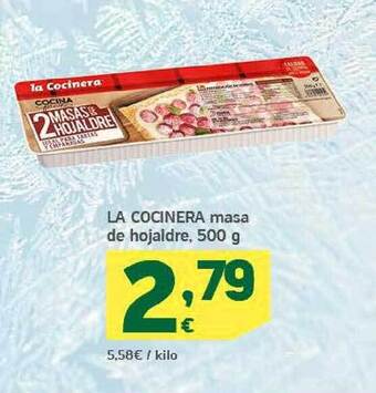 HiperDino La Cocinera Masa De Hojaldre oferta