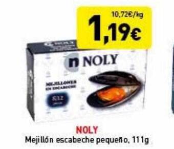 Hiperber Noly Mejillón Escabeche Pequeño oferta