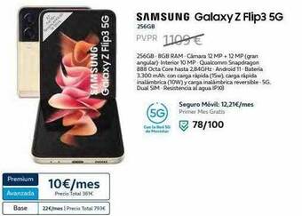 Movistar Samsung Galaxy Z Flip3 5g oferta