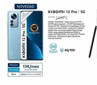 Movistar Xiaomi 12 Pro 5g oferta