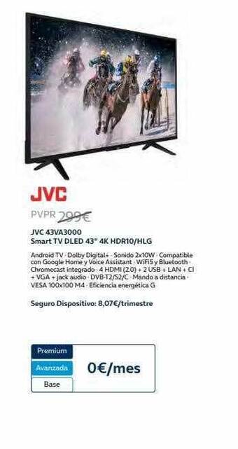 Jvc 43va3000 Smart Tv Dled 43