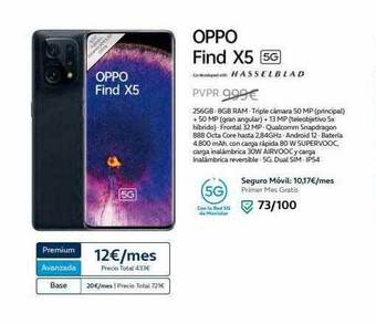 Movistar Oppo Find X5 5g oferta