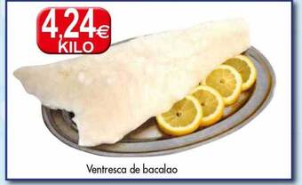 Congelados Copos Ventresca De Bacalao oferta