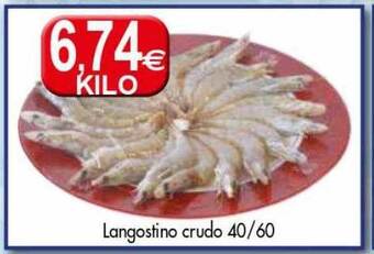 Congelados Copos Langostino Crudo 40-60 oferta