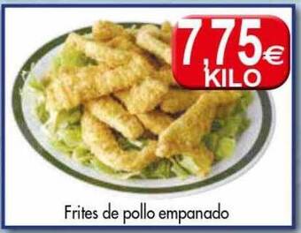 Congelados Copos Frites De Pollo Empanado oferta