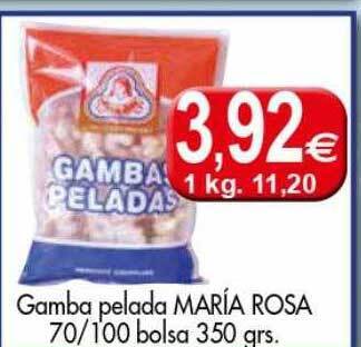 Congelados Copos Gamba Pelada María Rosa oferta