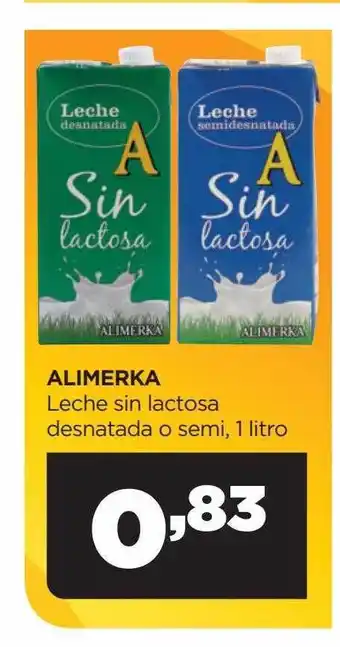 Alimerka Alimerka Leche Sin Lactosa Desnatada O Semi oferta