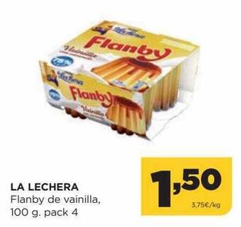 Alimerka La Lechera Flanby De Vainilla oferta