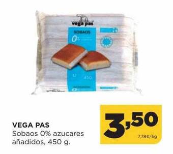 Alimerka Vega Pas Sobaos 0% Azucares Añadidos oferta