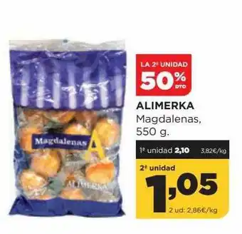 Alimerka La 2a Unidad 50% Dto Alimerka Magdalena oferta