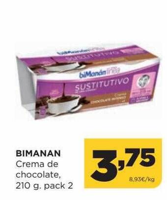 Alimerka Bimanan Crema De Chocolate oferta