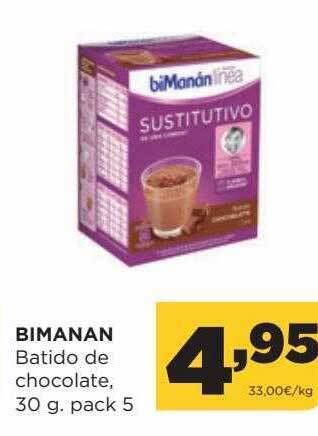 Alimerka Bimanan Batido De Chocolate oferta