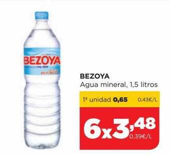 Alimerka Bezoya Agua Mineral oferta