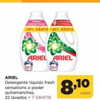 Alimerka Ariel Detergente Liquido Fresh Sensations O Poder Quitamanchas oferta