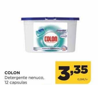 Alimerka Colon Detergente Nenuco 12 Capsulas oferta