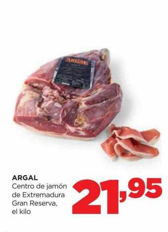 Alimerka Argal Centro De Jamón De Extremadura Gran Reserva oferta