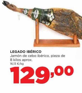 Alimerka Legado Ibérico Jamón De Cebo Ibérico oferta