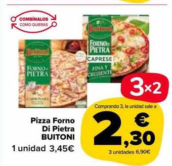 Carrefour Market Pizza Forno Di Pietra Buitoni oferta
