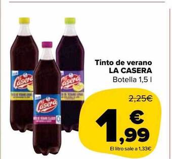 Carrefour Market Tinto De Verano La Casera oferta