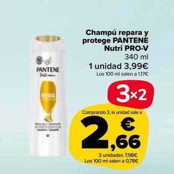 Carrefour Market Champú Repara Y Protege Pantene Nutri Pro-v oferta