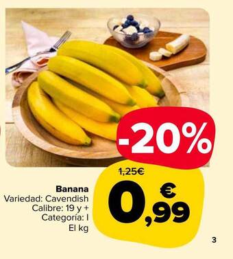 Carrefour Market Banana oferta
