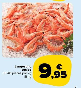 Carrefour Market Langostino Cocido oferta