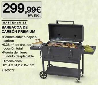 Costco Masterbuilt Barbacoa De Carbón Premium oferta