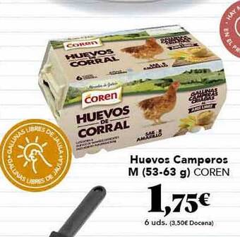 Gadis Huevos Camperos M Coren oferta