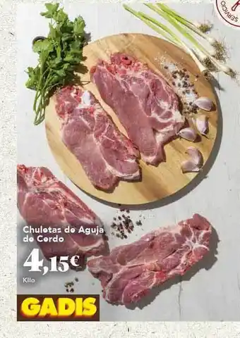 Gadis Chuleta De Aguja De Cerdo oferta
