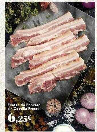 Gadis Filetes De Panceta Sin Costilla Fresca oferta