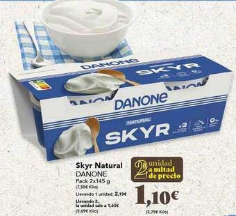 Gadis Skyr Natural Danone oferta
