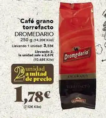 Gadis Café Grano Torrefacto Dromedario oferta
