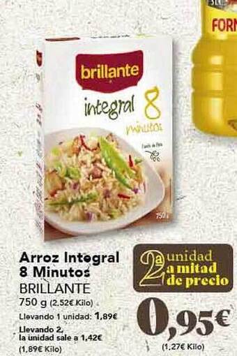 Arroz Integral 8 Minutos Brillante